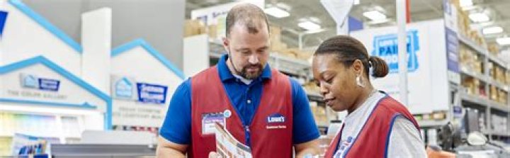 How much does Lowes pay in the paint department?