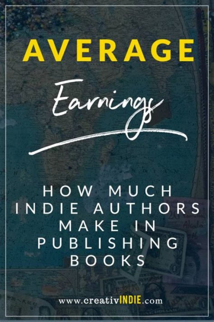 How much does the average author make a year?