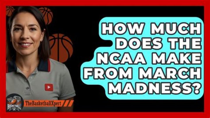 How much does the NCAA make from basketball?