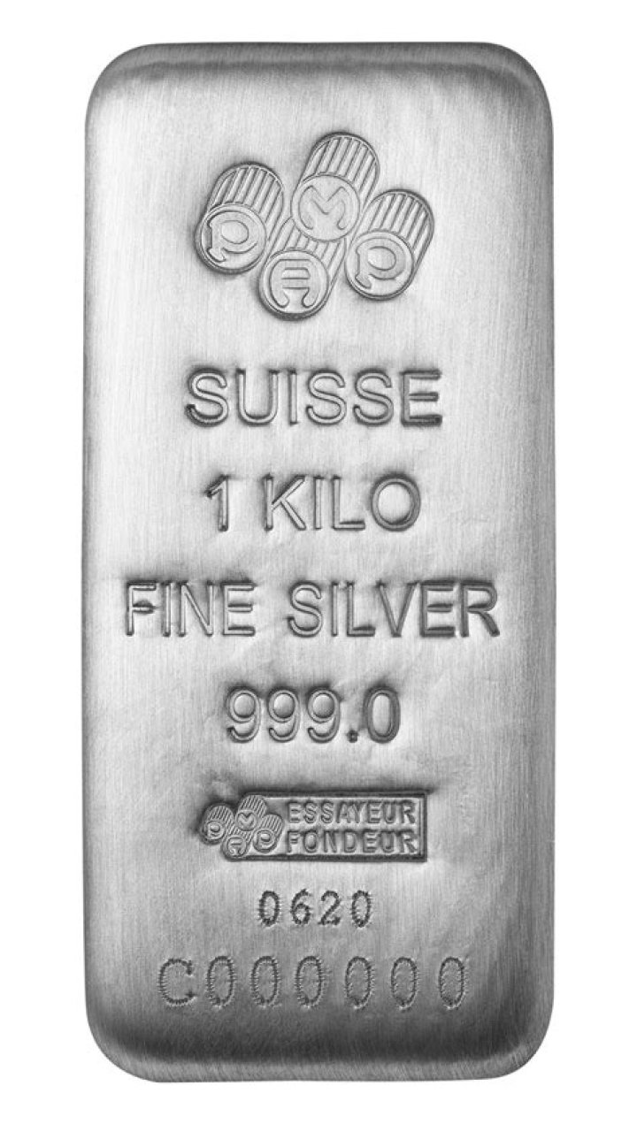 How much is 1kg fine silver?