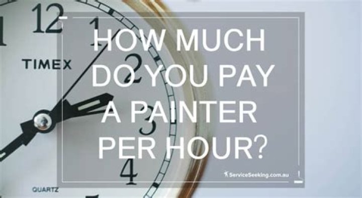 How much is a painter per hour London?