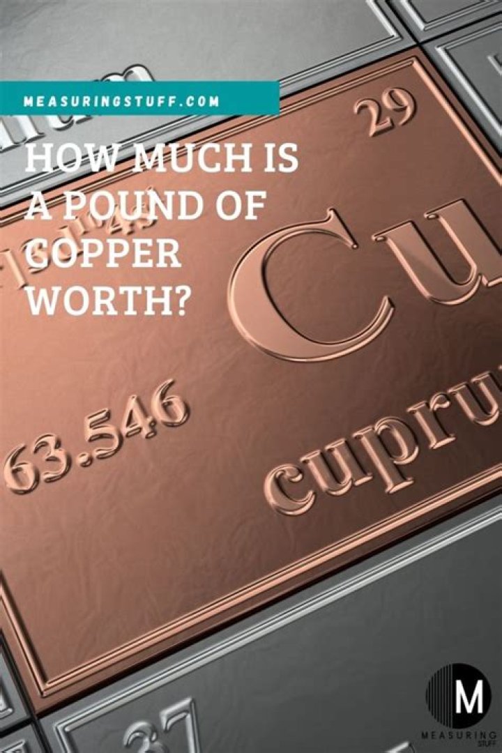 How much is a pound of copper worth scrap?