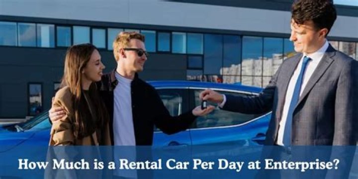 How much is a rental car per day at Enterprise?