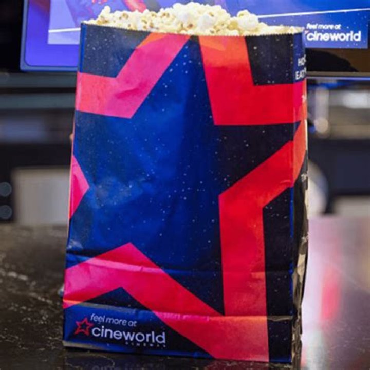 How much is popcorn Cineworld?
