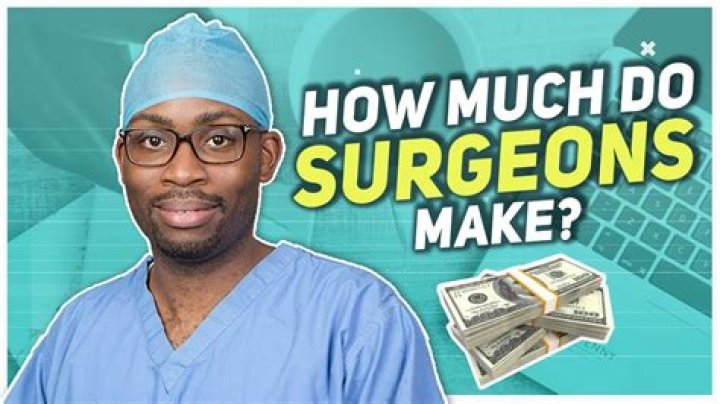 How much money does a surgeon earn a year?