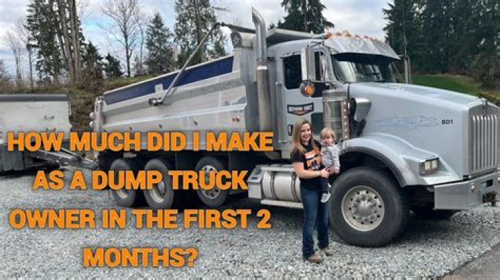 How much money does dump truck drivers make?
