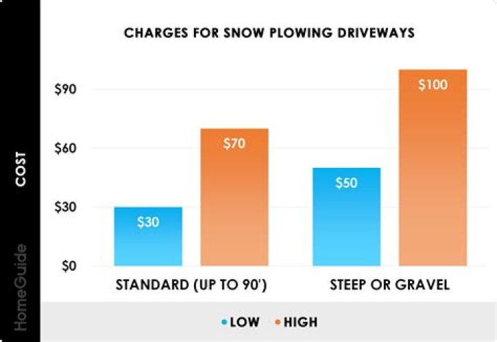 How much should I charge for shoveling?