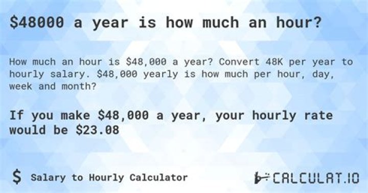 How much will I bring home if I make 48000 a year?