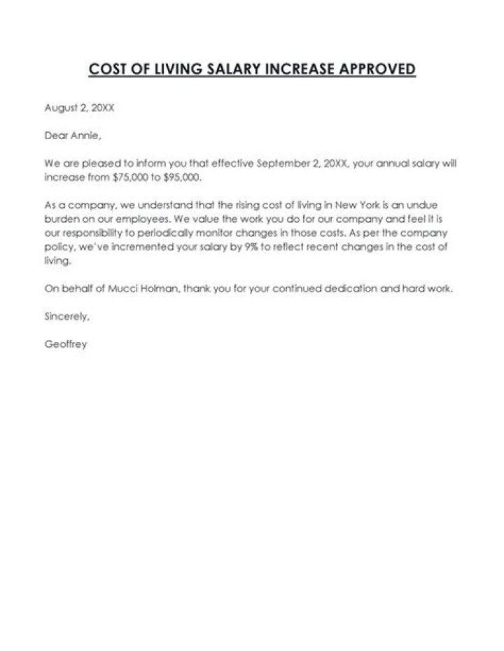 How often are cost of living raises given?