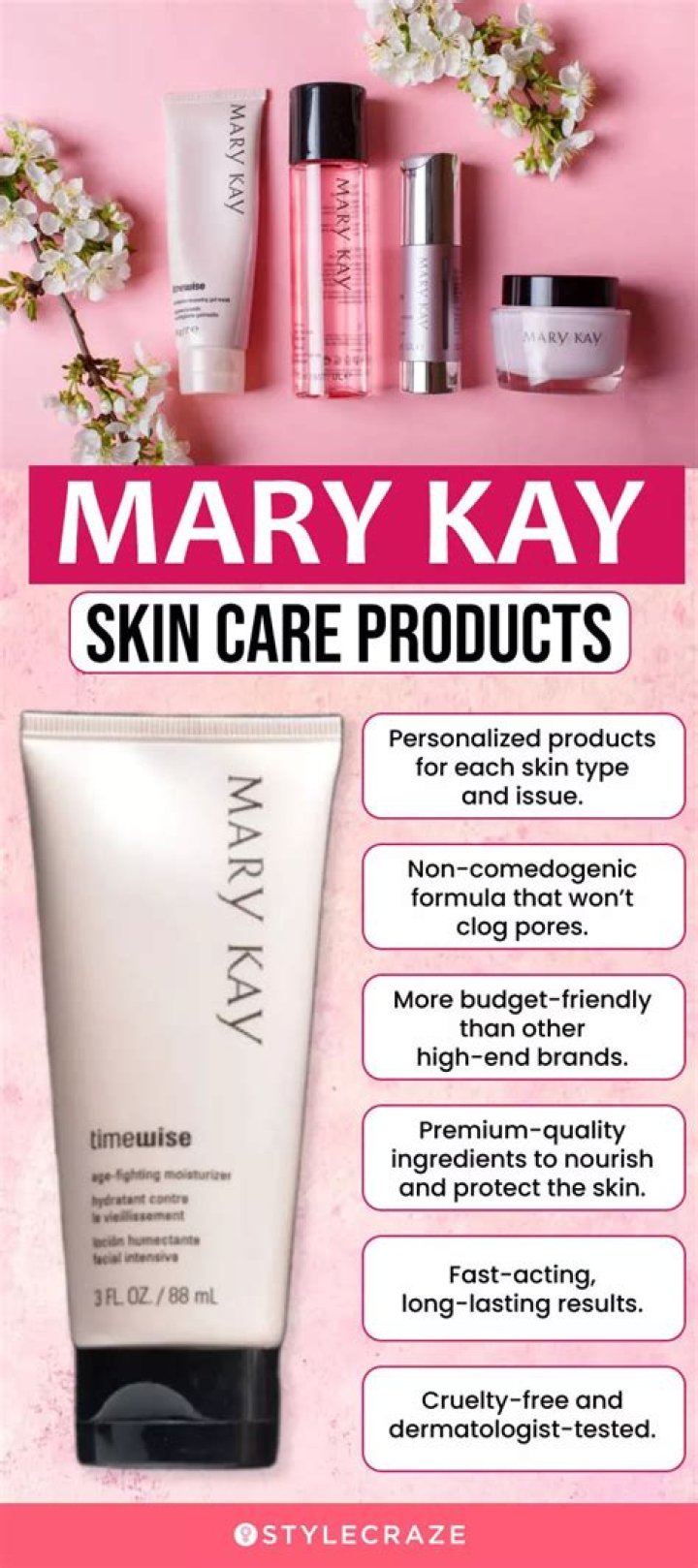 How old do you have to be to use Mary Kay products?