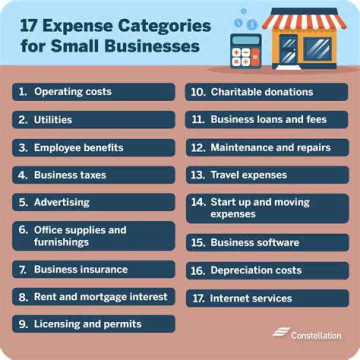 How should I categorize my business expenses?