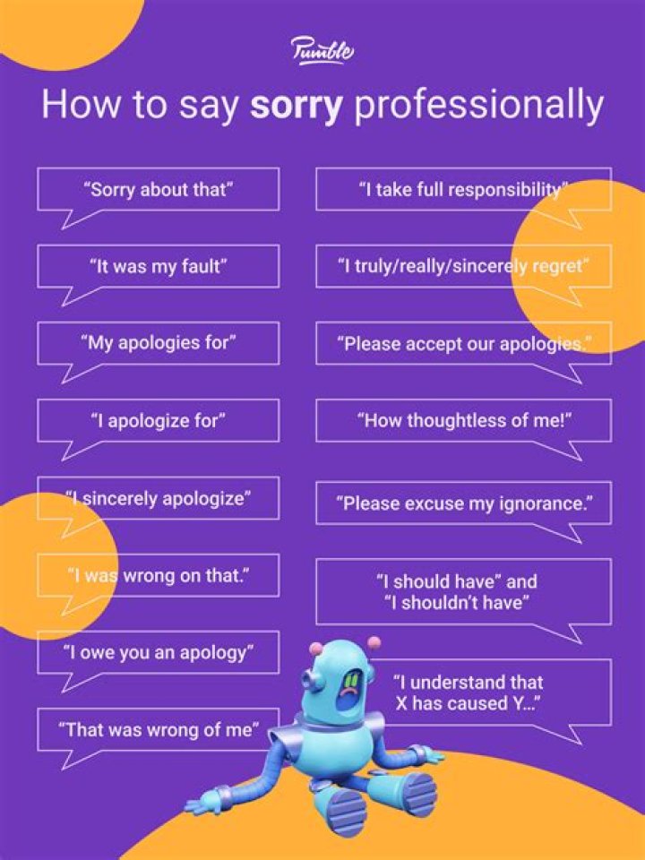 How to say sorry for a late response?