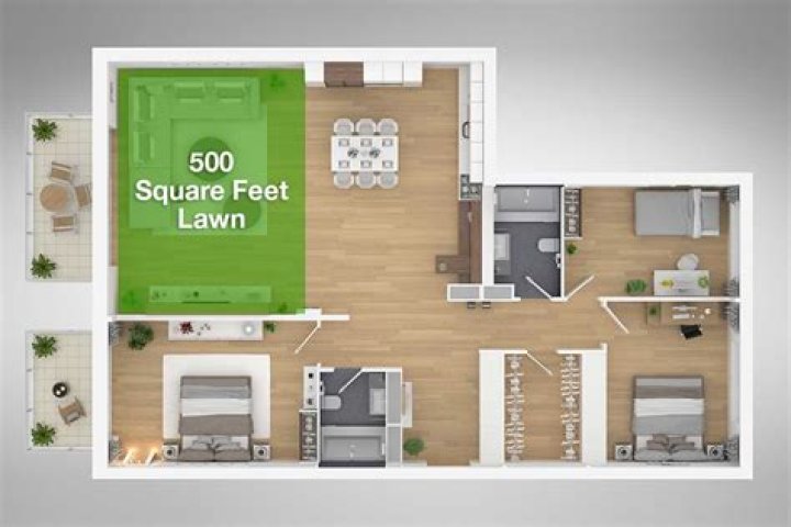 Is 850 square feet big for an apartment?
