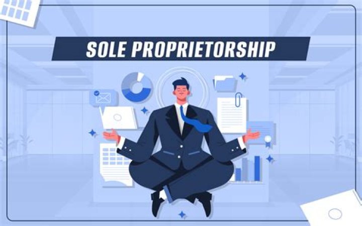 Is a sole proprietorship owned by one person?