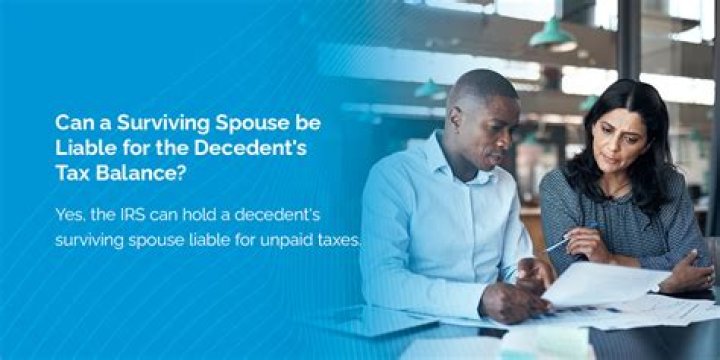 Is a spouse liable for debts of a deceased spouse?