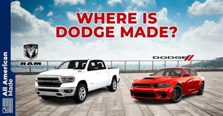 Is Dodge American made?