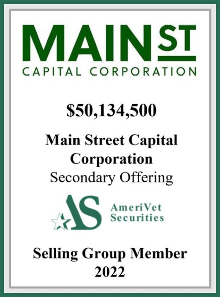Is Main Street Capital Corporation a good investment?