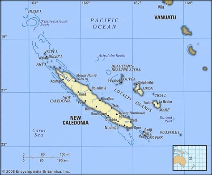 Is New Caledonia a poor country?