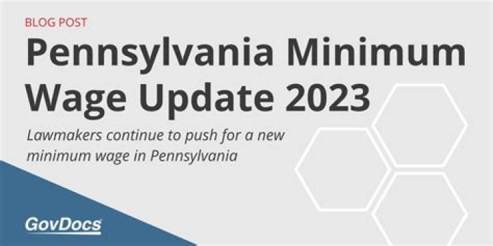 Is Pennsylvania minimum wage going up in 2021?