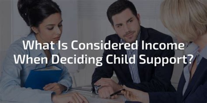 Is receiving child support considered income?