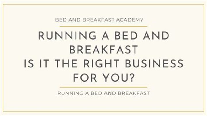 Is running a bed and breakfast profitable?