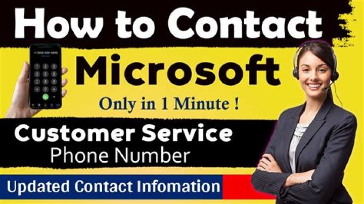 Is there a phone number to contact Microsoft support?