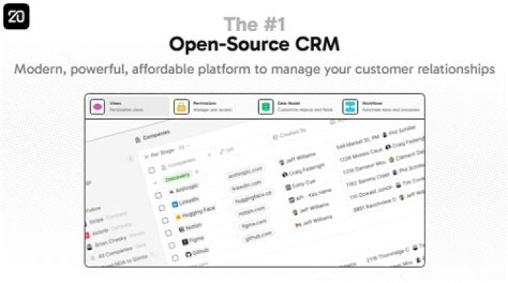 Is there an open source CRM?