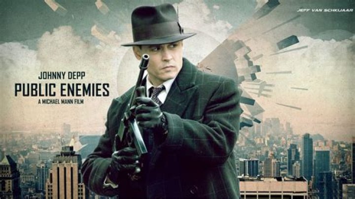 What age was Johnny Depp in Public Enemies?