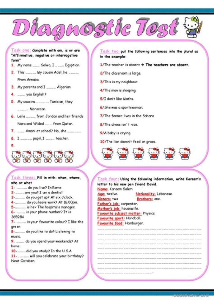 What are diagnostic questions?