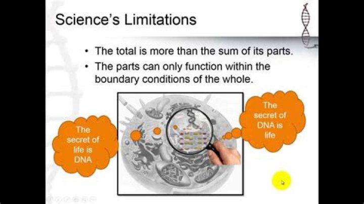 What are the 5 limitations of science?