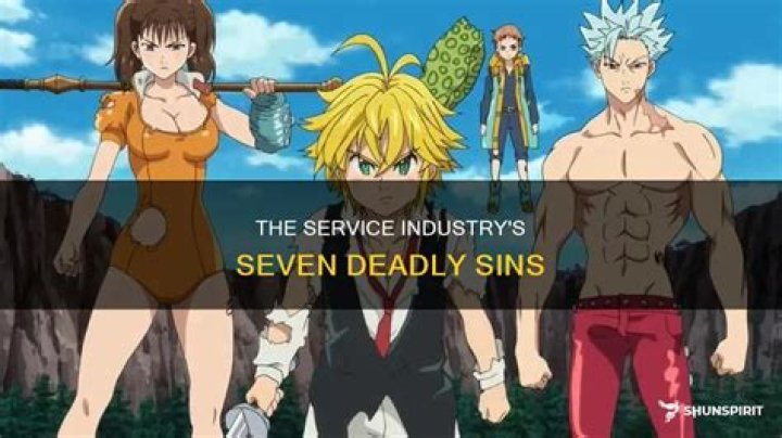 What are the 7 sins of service?