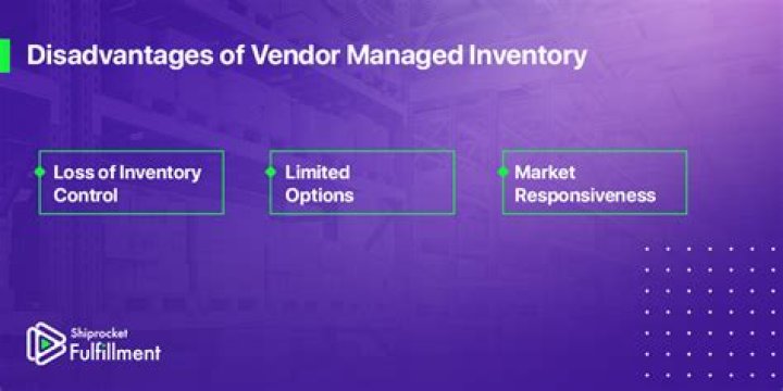 What are the advantages and disadvantages of vendor managed inventory?