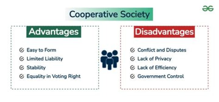 What are the advantages of a cooperative?