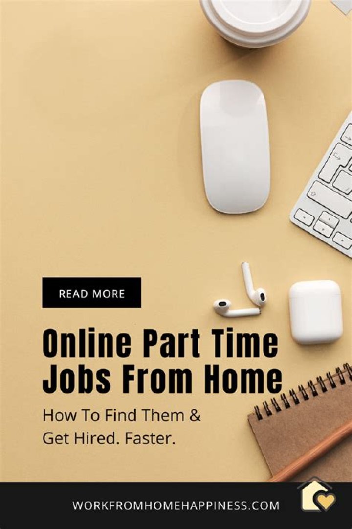 What are the best part time jobs from home?
