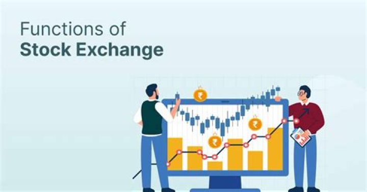 What are the important features of stock exchange?