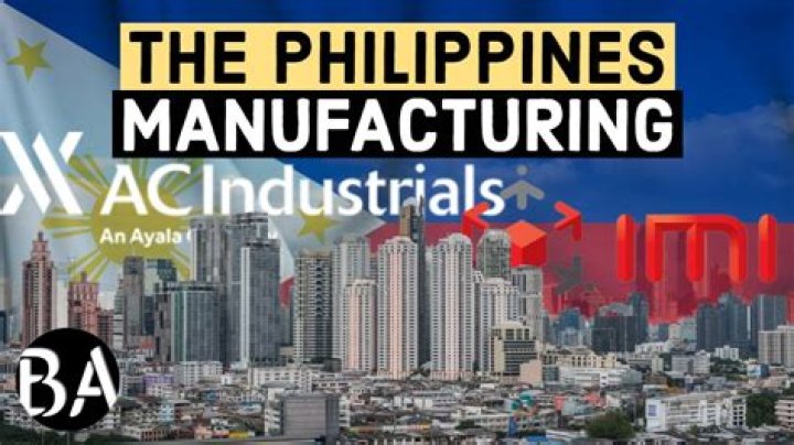 What are the manufacturing industry in the Philippines?