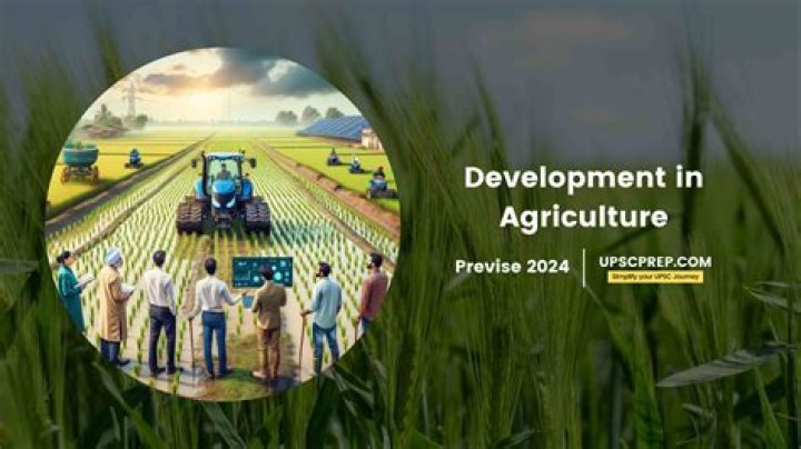 What are the new developments in agriculture?