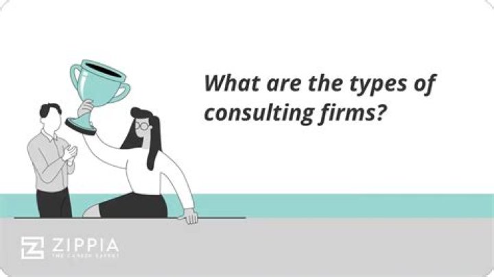 What are the types of consulting firms?