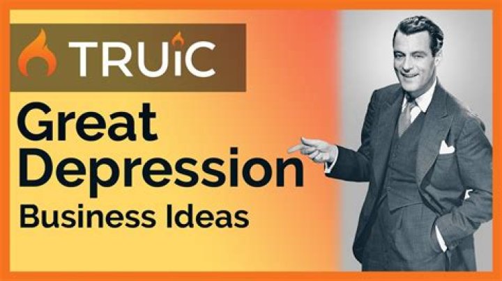 What businesses thrived during Great Depression?