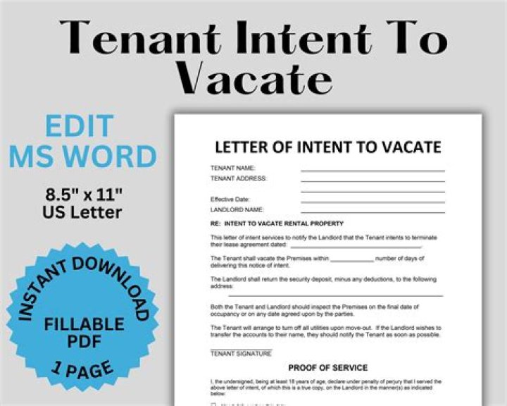 What can you do if a tenant is not vacating?