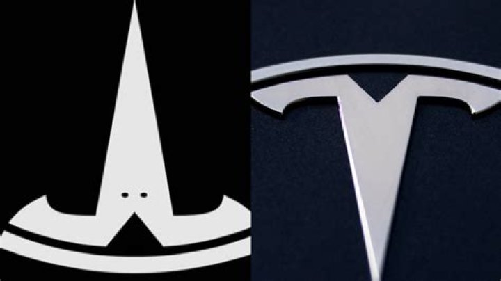 What car symbol looks like an upside down V?
