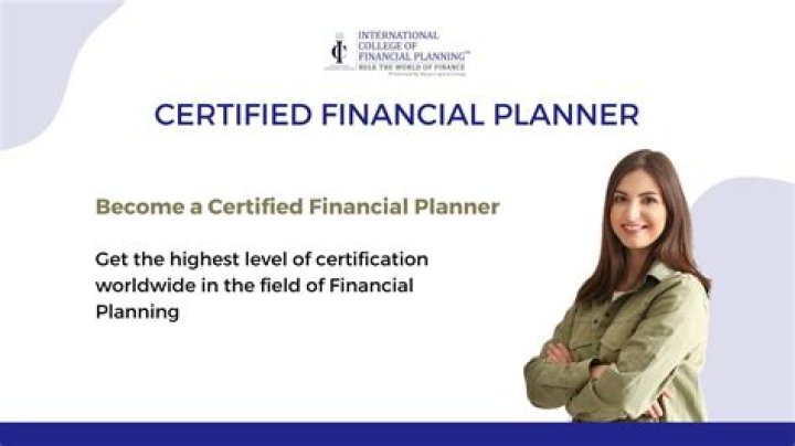 What degree do you need to be a certified financial planner?