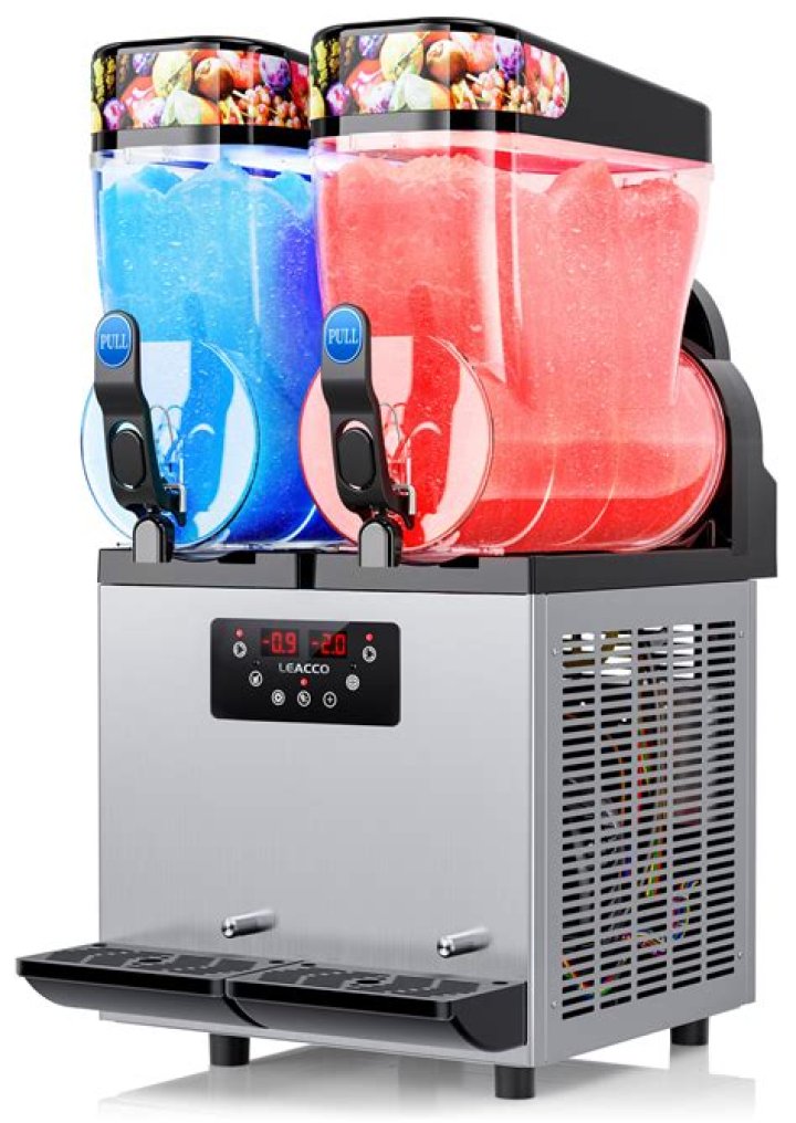 What do you put in a slushie machine?