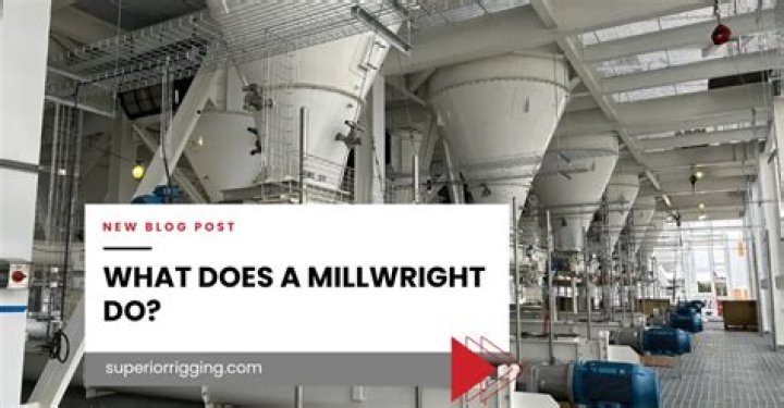 What does a millwright do Canada?