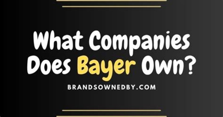 What does Bayer company do?
