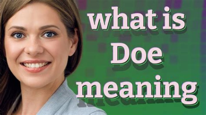 What does DOE DOP mean?