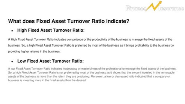 What does fixed asset turnover ratio indicate?