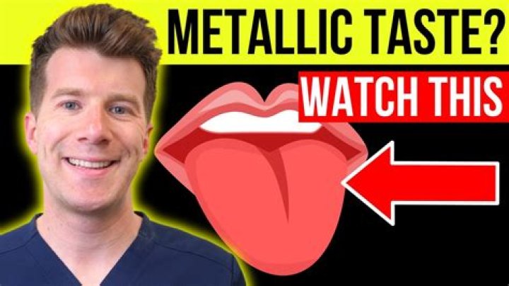 What does it mean when you taste aluminum?