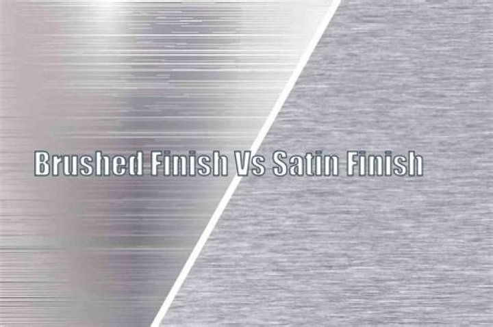 What does satin finish mean?