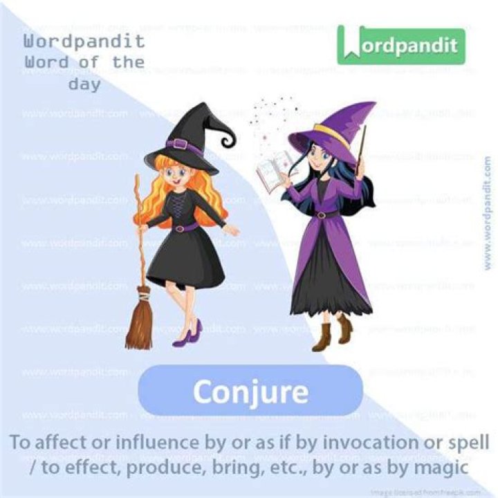 What does to conjure mean?